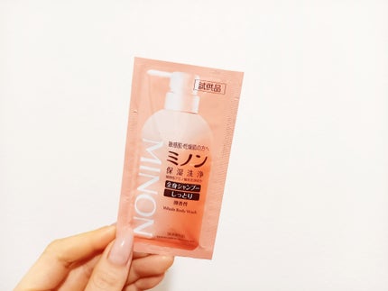 ミノン全身シャンプー(しっとりタイプ)/ミノン/ボディソープを使ったクチコミ(1枚目)