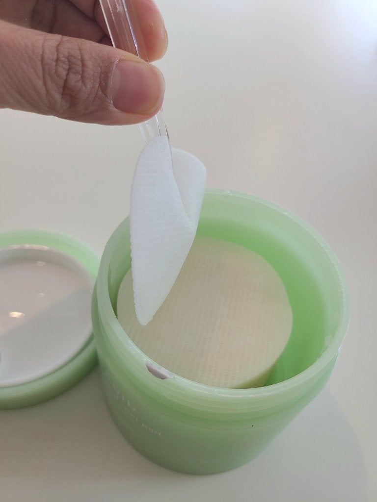 ドクダミカーミングタッチスポットパッド/Abib /トナーパッドを使ったクチコミ(3枚目)