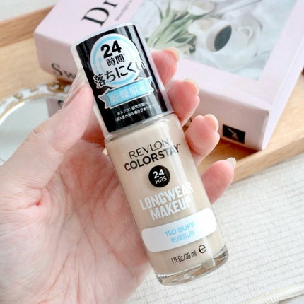 カラーステイ ロングウェア メイクアップ D/REVLON/リキッドファンデーションを使ったクチコミ(7枚目)