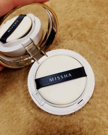 M クッション ファンデーション(モイスチャー)/MISSHA/クッションファンデーションを使ったクチコミ（3枚目）