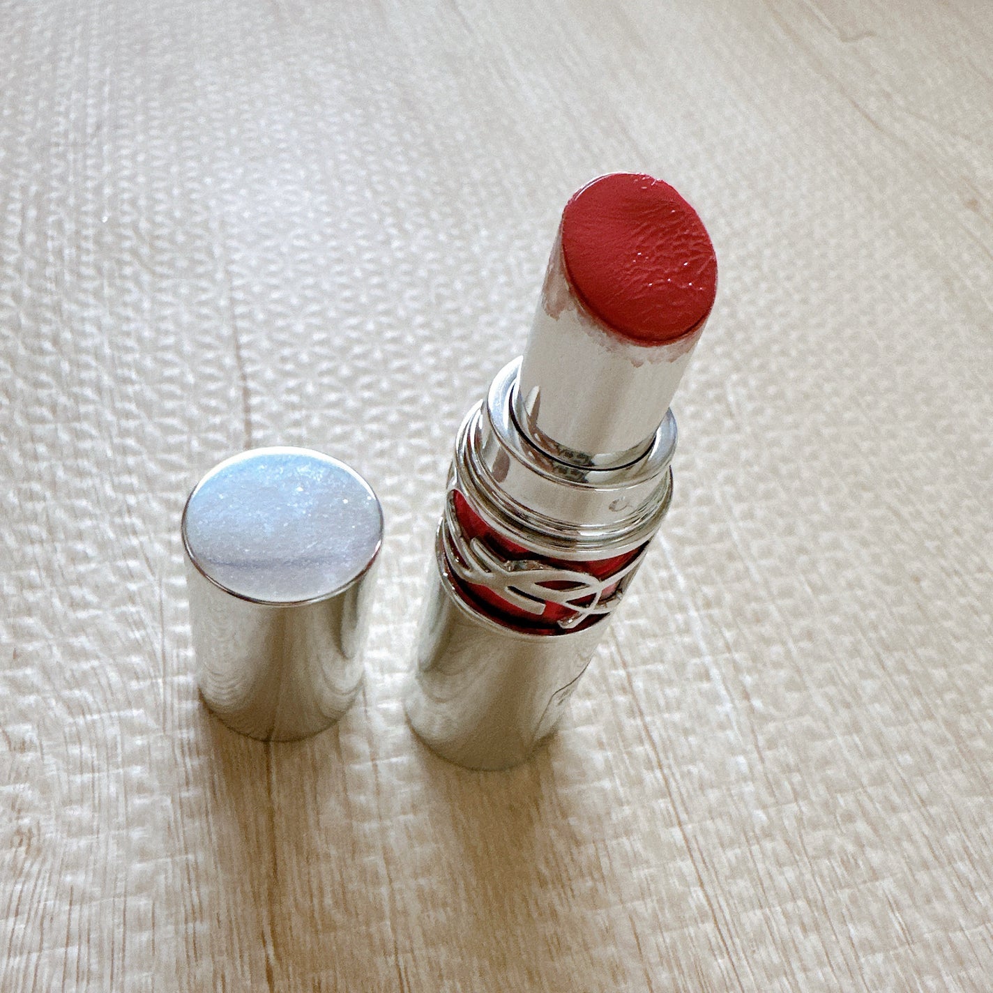 YSL ラブシャイン キャンディグレーズ/YVES SAINT LAURENT BEAUTE/口紅を使ったクチコミ(2枚目)