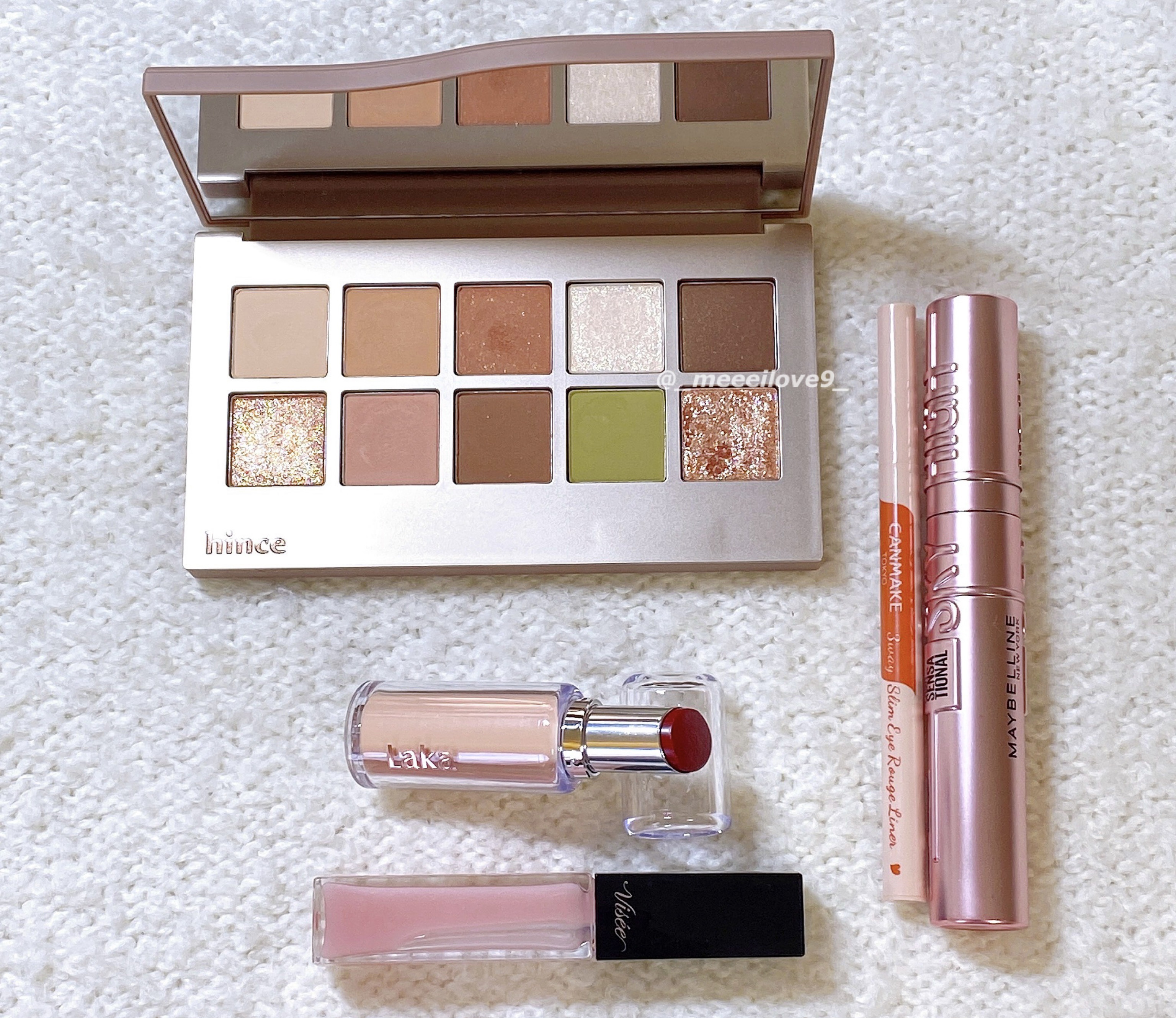 ニューデップスアイシャドウパレット/hince/アイシャドウパレットを使ったクチコミ（1枚目）