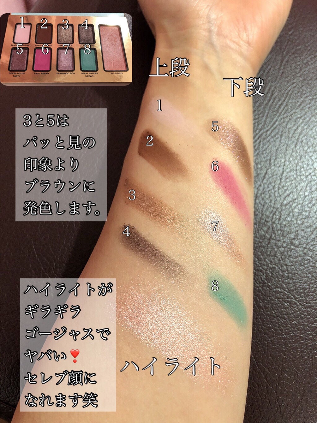 クリスマス アラウンド ザ ワールド メイクアップコレクション/Too Faced/メイクアップキットを使ったクチコミ(2枚目)