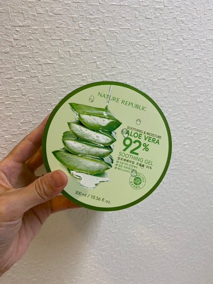 マイルド&モイスチャーアロエジェル/ネイチャーリパブリック/ボディローションを使ったクチコミ(1枚目)