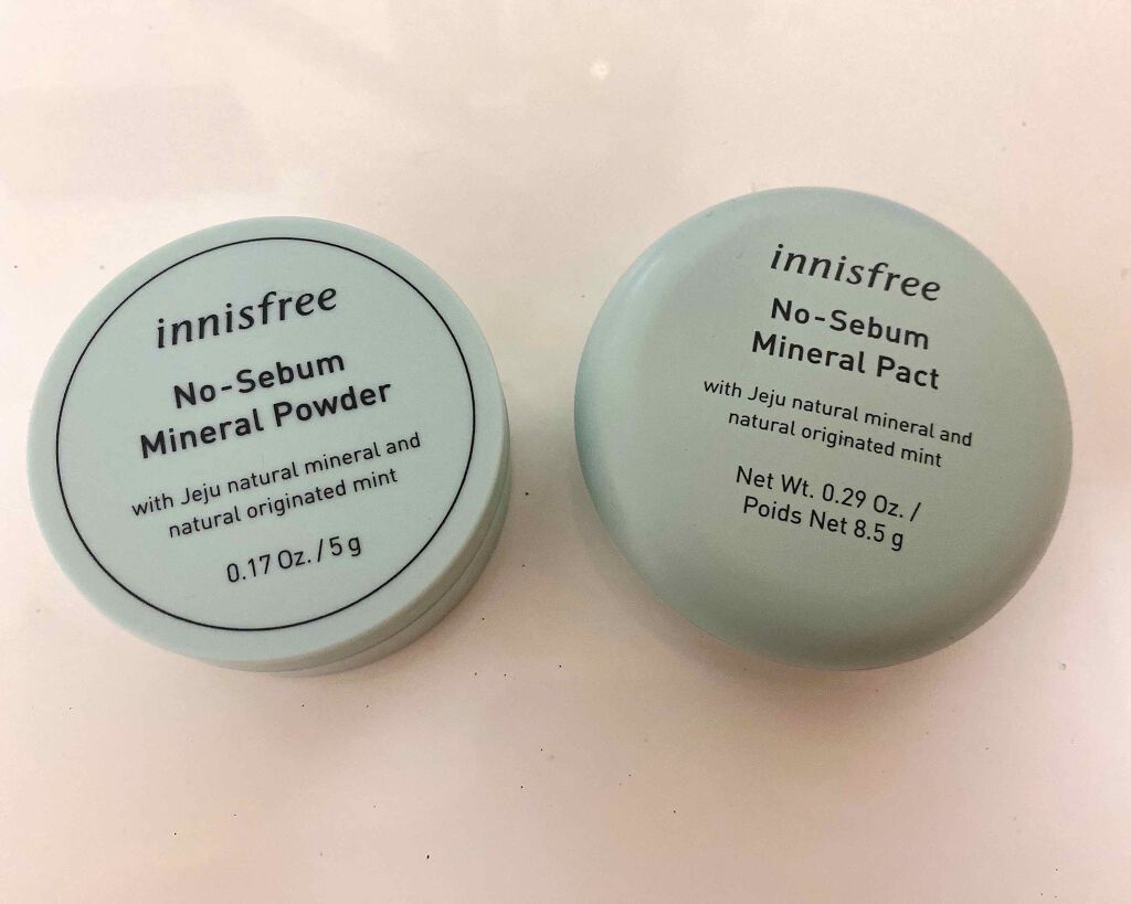 ノーセバム ミネラルパウダー/innisfree/ルースパウダーを使ったクチコミ（1枚目）