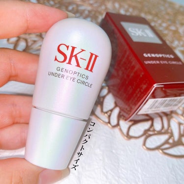 試してみた】ジェノプティクス アンダー アイ サークル/SK-II | LIPS