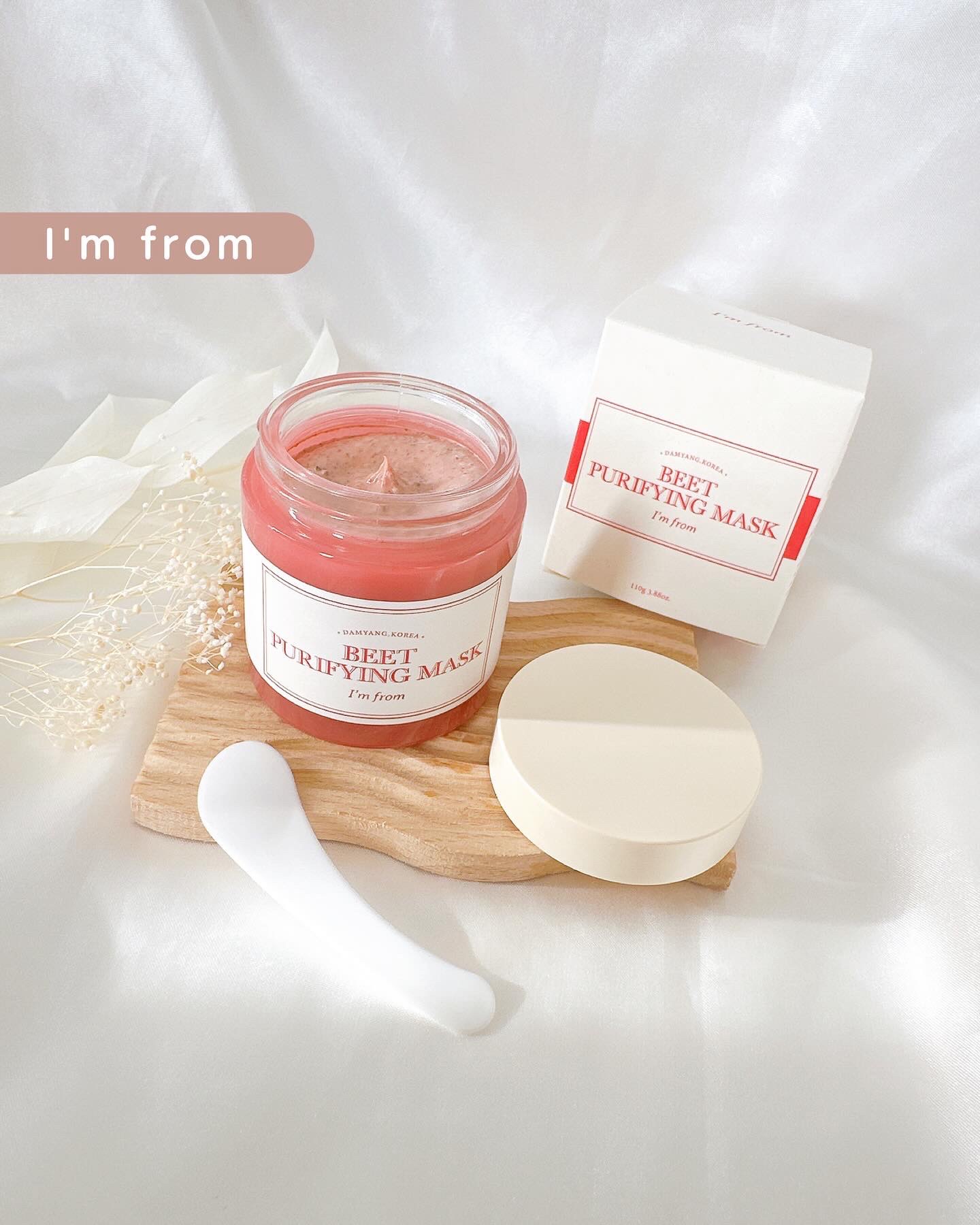 ビーツピュリファイングフェイスマスク/I'm from/洗い流すパック・マスクを使ったクチコミ（1枚目）