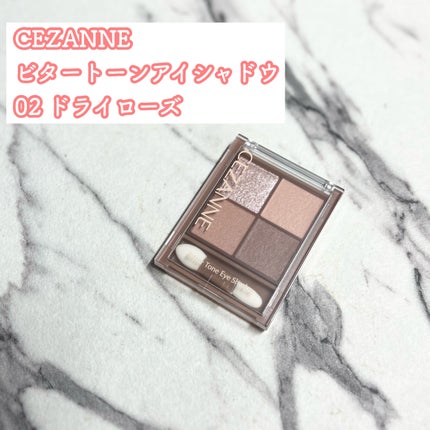 ビタートーンアイシャドウ/CEZANNE/パウダーアイシャドウを使ったクチコミ(1枚目)
