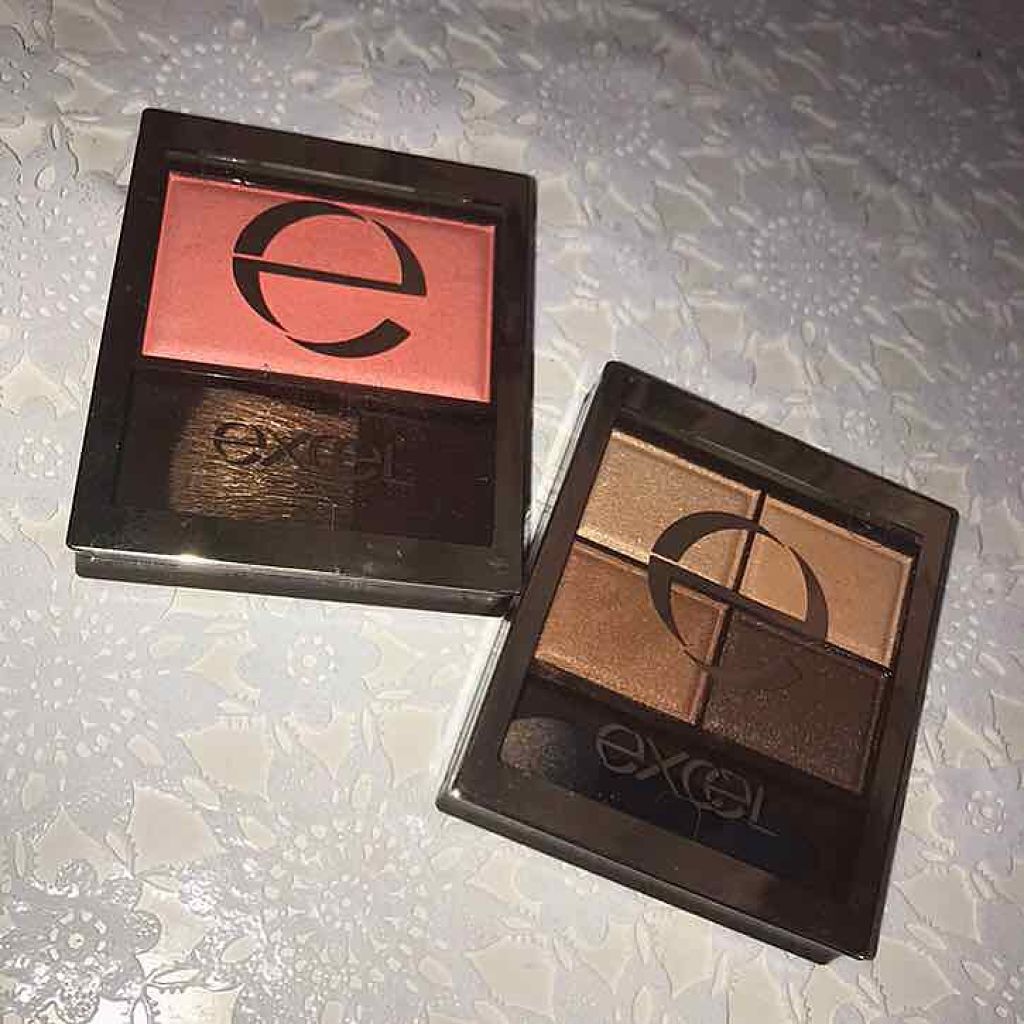 スキニーリッチチーク/excel/パウダーチークを使ったクチコミ（1枚目）