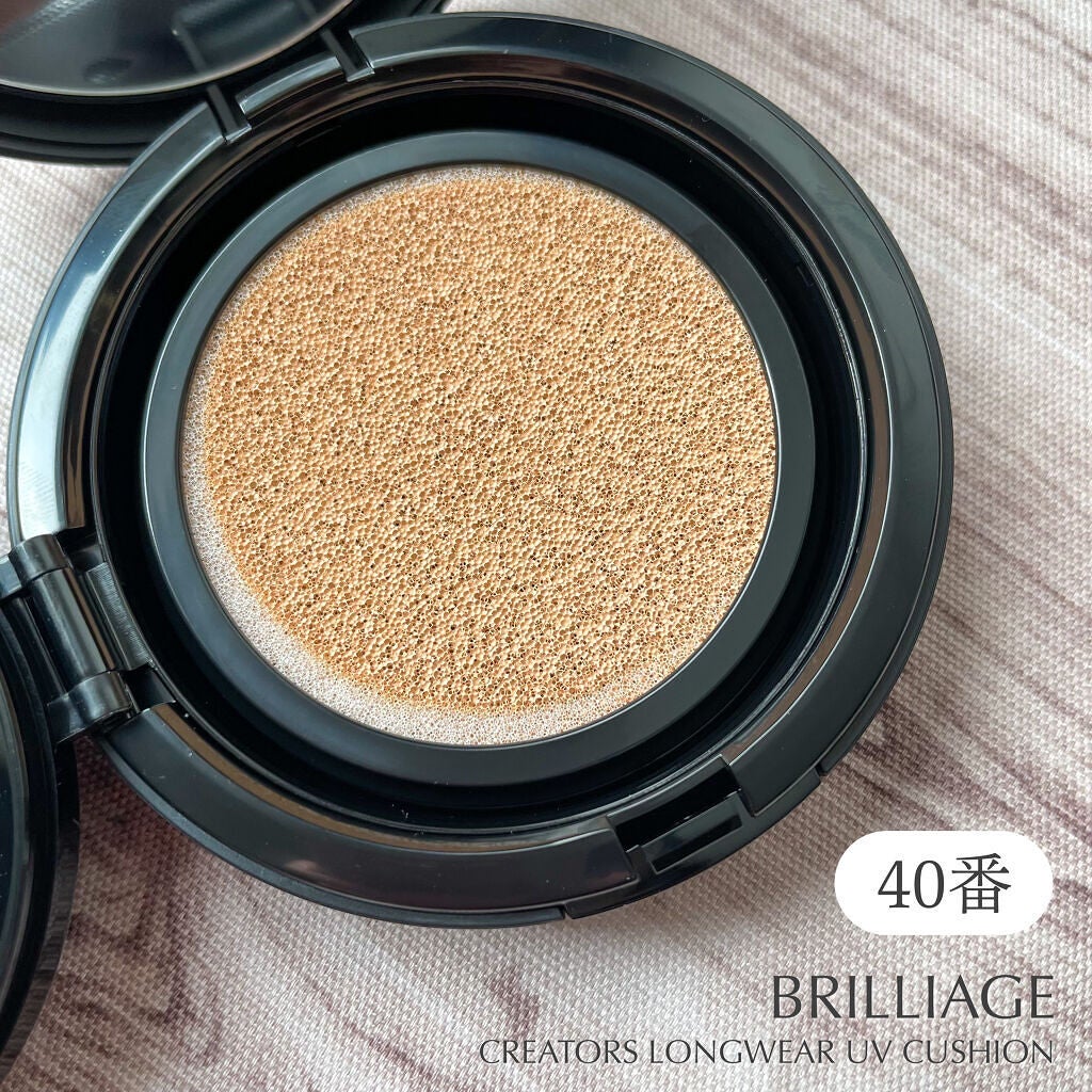 クリエイターズ ロングウェア UV クッション/ブリリアージュ/クッションファンデーションを使ったクチコミ(6枚目)