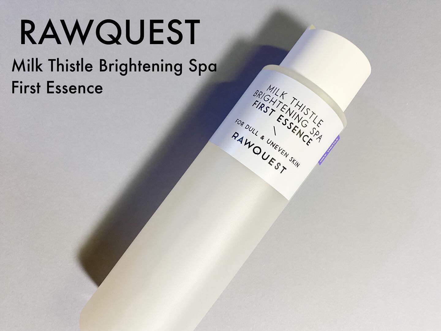 ミルクシスルブライトニングスパ ファーストエッセンス/RAWQUEST/化粧水を使ったクチコミ（1枚目）