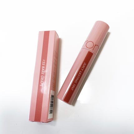 ジューシーラスティングティント/rom&nd/リップティントを使ったクチコミ(1枚目)