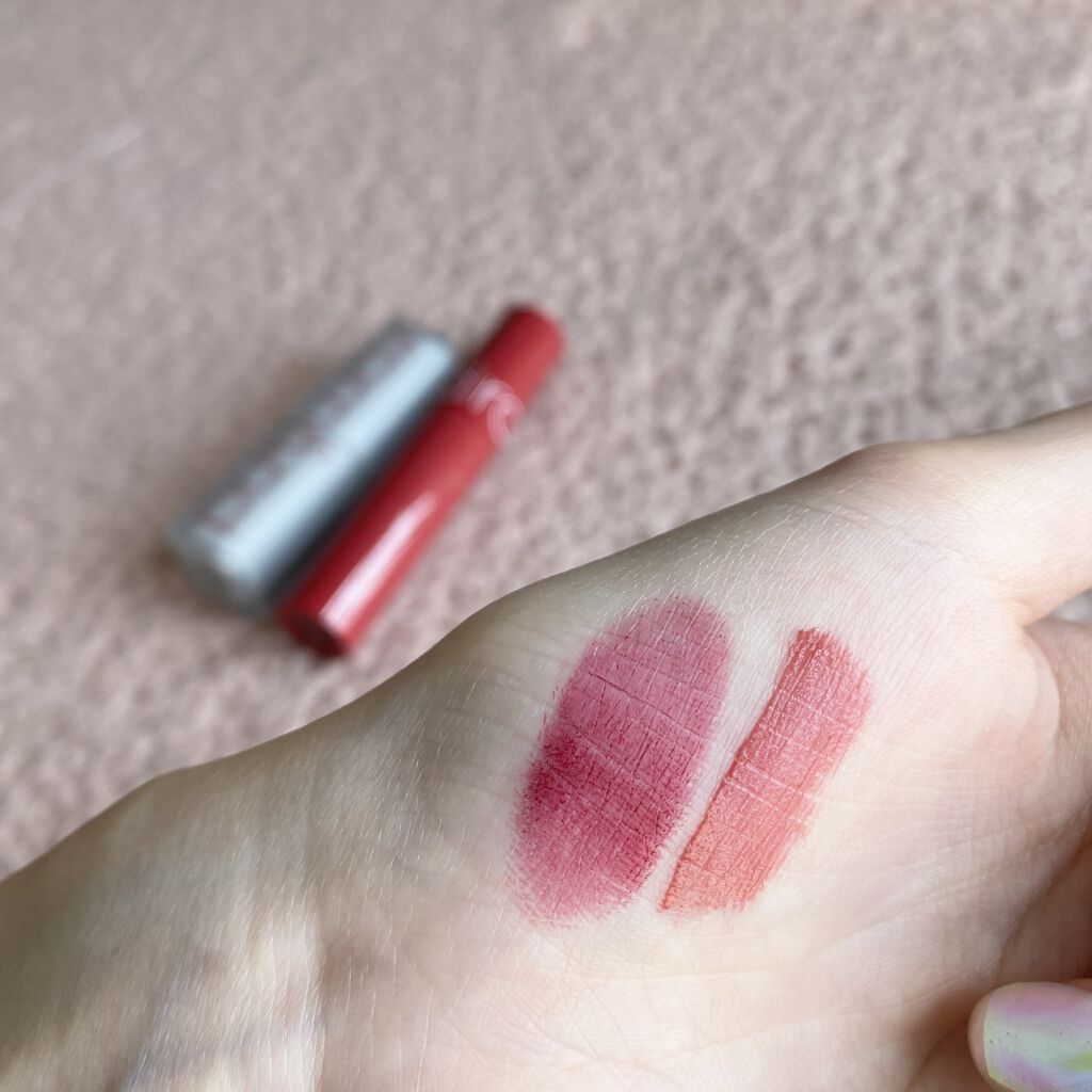 ゼロマットリップスティック 15 ミッドナイト/rom&nd/口紅を使ったクチコミ（3枚目）