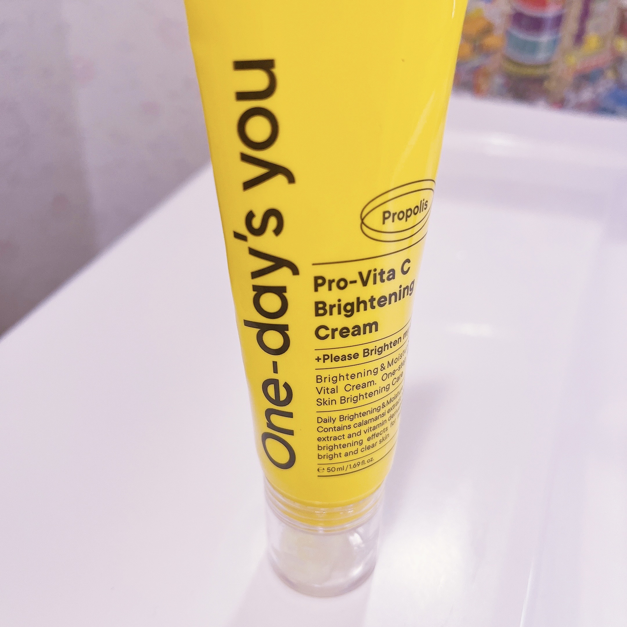 Pro-Vita C Brightening Cream/One-day's you/フェイスクリームを使ったクチコミ（1枚目）