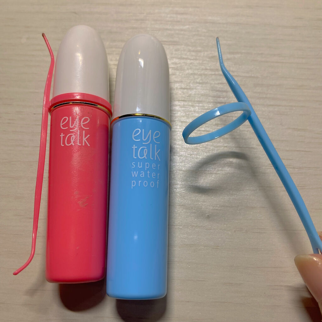 アイトーク スーパーウォータープルーフ/アイトーク/二重まぶた用アイテムを使ったクチコミ（3枚目）