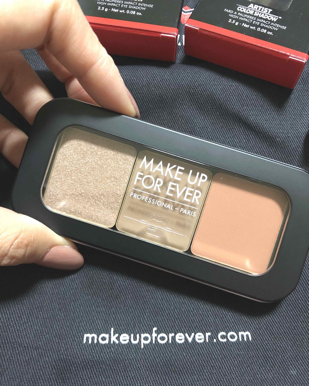 アーティストカラーシャドウ/MAKE UP FOR EVER/アイシャドウパレットを使ったクチコミ（1枚目）