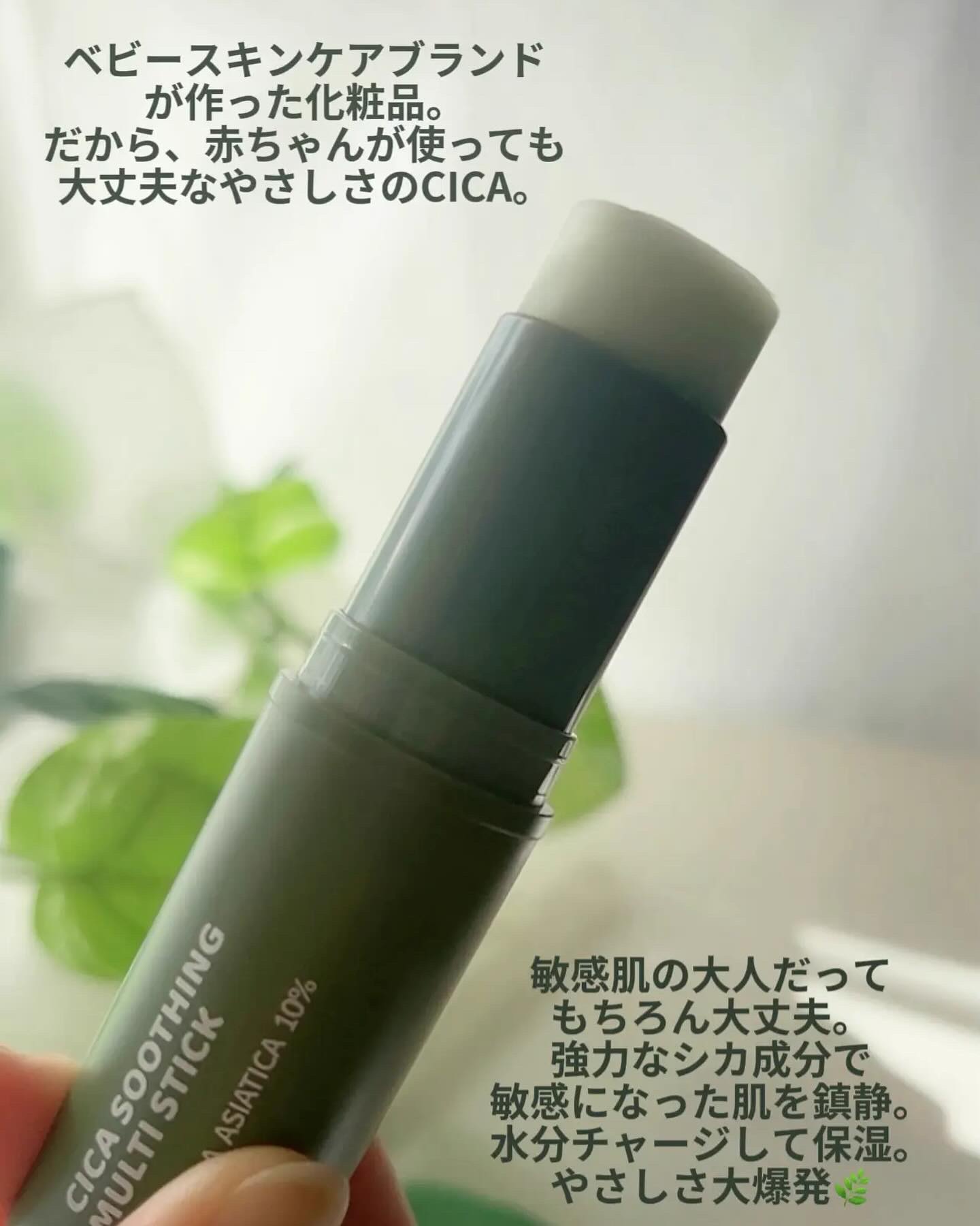 シカスージングスティック/TAGA/フェイスバームを使ったクチコミ（3枚目）