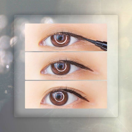 スーパープルーフフィッテイングブラシアイライナー 01ブラック/COSNORI/ペンシルアイライナーの画像