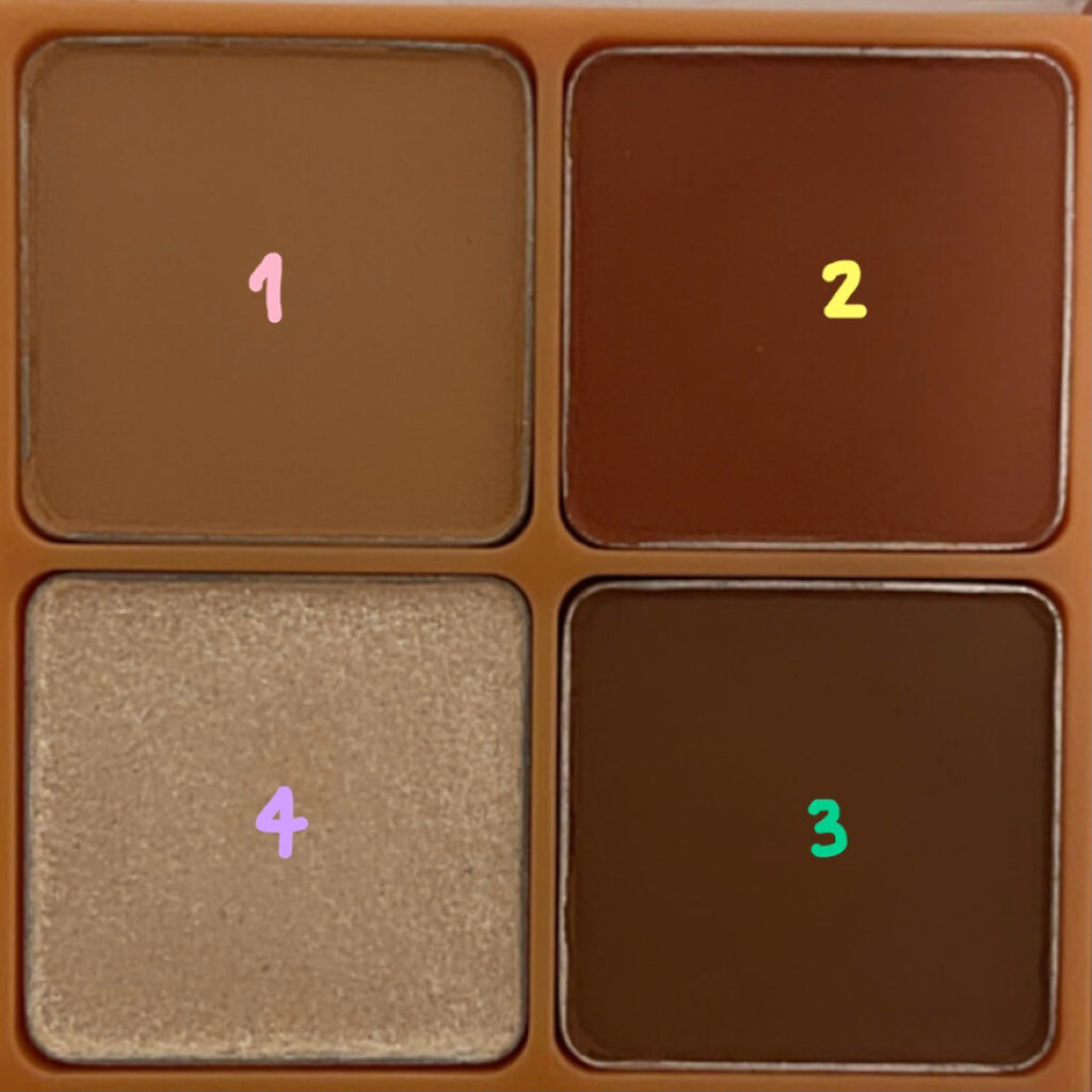 ベターザンアイズ ミュージックシリーズ/rom&nd/アイシャドウパレットを使ったクチコミ（3枚目）