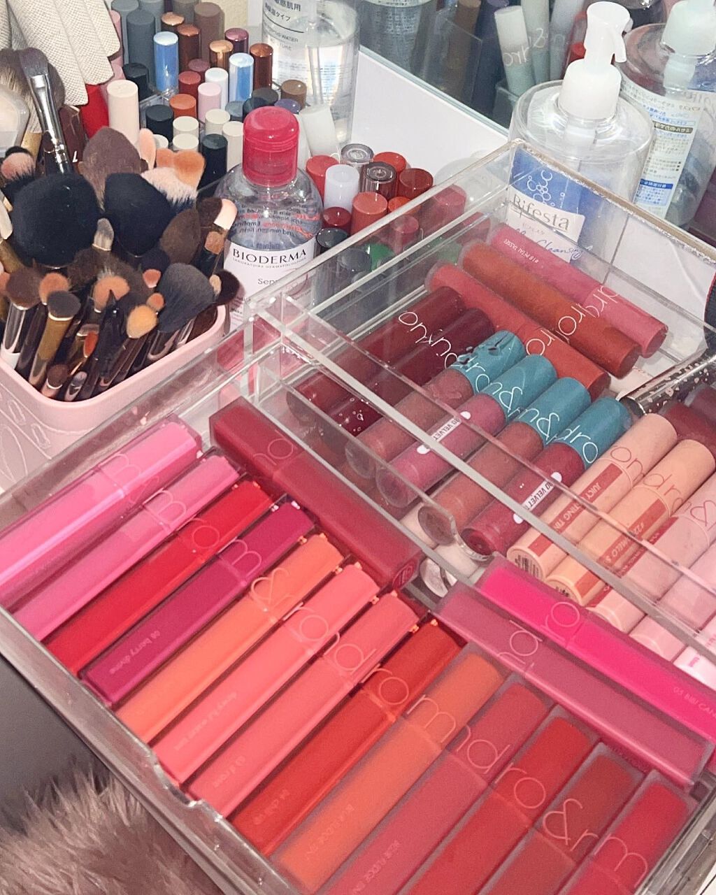 デュイフルウォーターティント/rom&nd/リップティントを使ったクチコミ（1枚目）