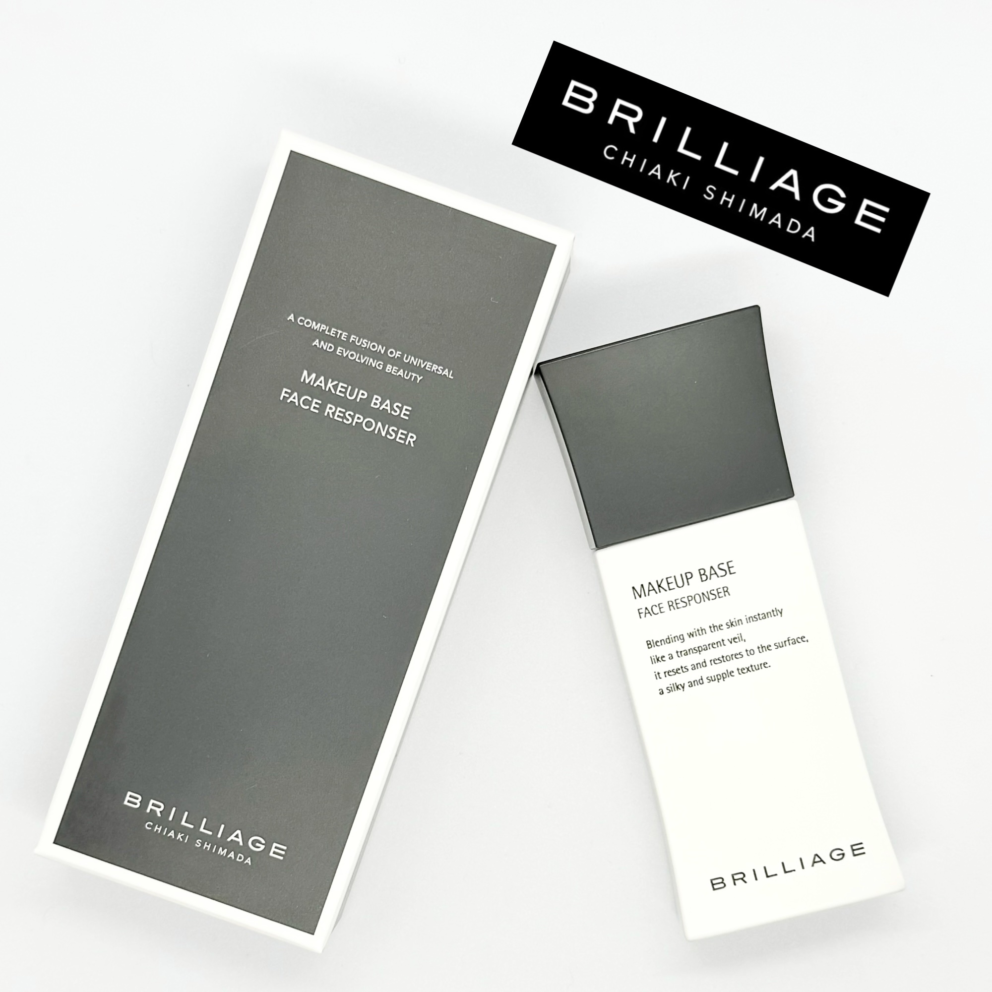 【BRILLIAGEのプロモーションに参加しています】
*
ヘア＆メイクアップアーティスト嶋田ちあきさんプロデュースのブランド『BRILLIAGE（ブリリアージュ）』から、化粧下地「メイクアップベース フェイスレスポンサー」を使ってみました