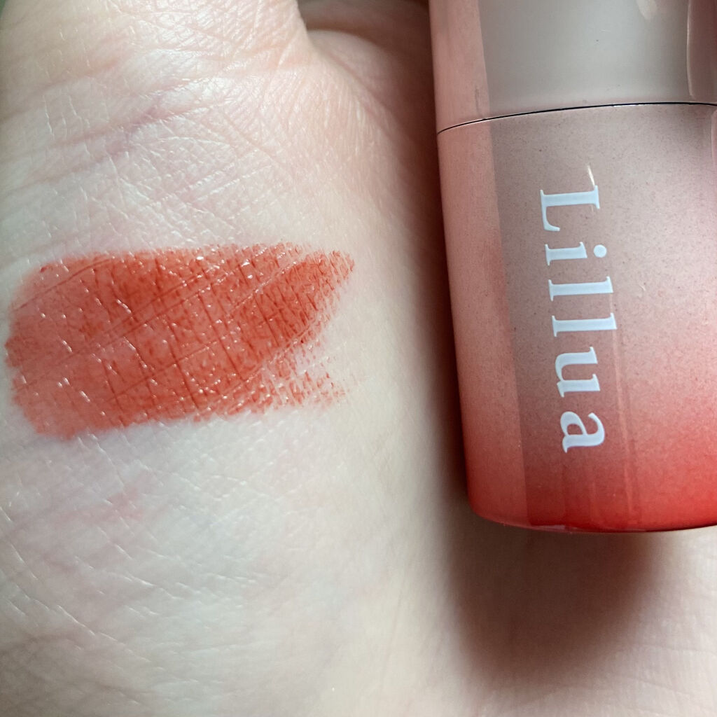 オイルリッチティント/Lillua/リップティントを使ったクチコミ（3枚目）