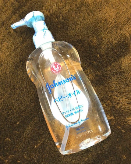 ジョンソン ベビーオイル 無香料/ジョンソンベビー/ボディオイルを使ったクチコミ(1枚目)