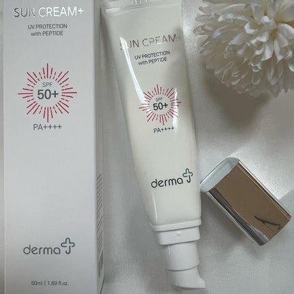 サンクリーム+/ DermaJ/日焼け止めクリームを使ったクチコミ(5枚目)