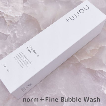 ファインバブルウォッシュ/norm+/泡洗顔を使ったクチコミ(5枚目)