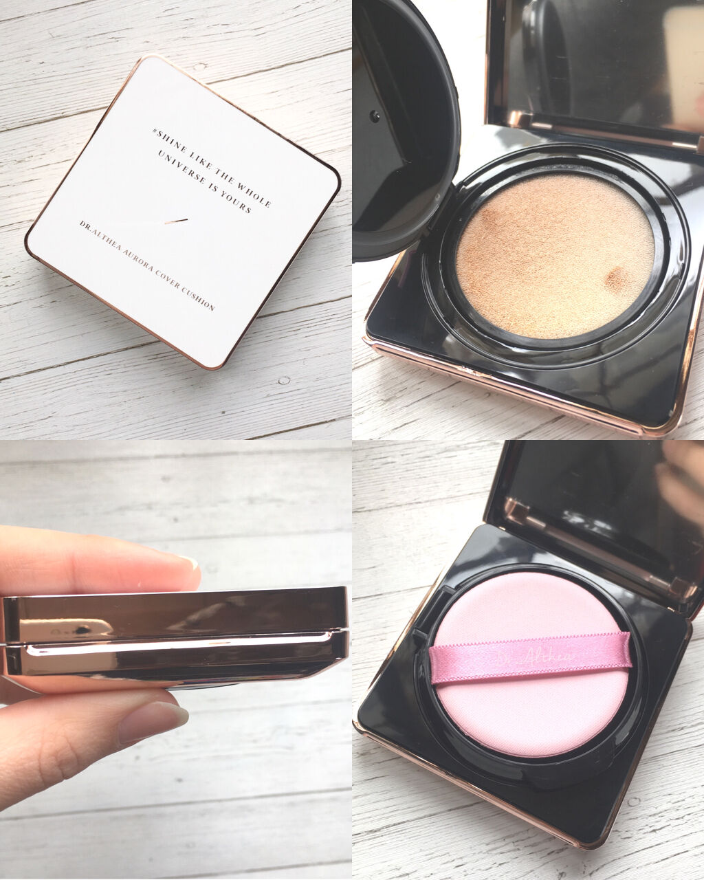 オーロラ カバー クッション/Dr.Althea/クッションファンデーションを使ったクチコミ（2枚目）