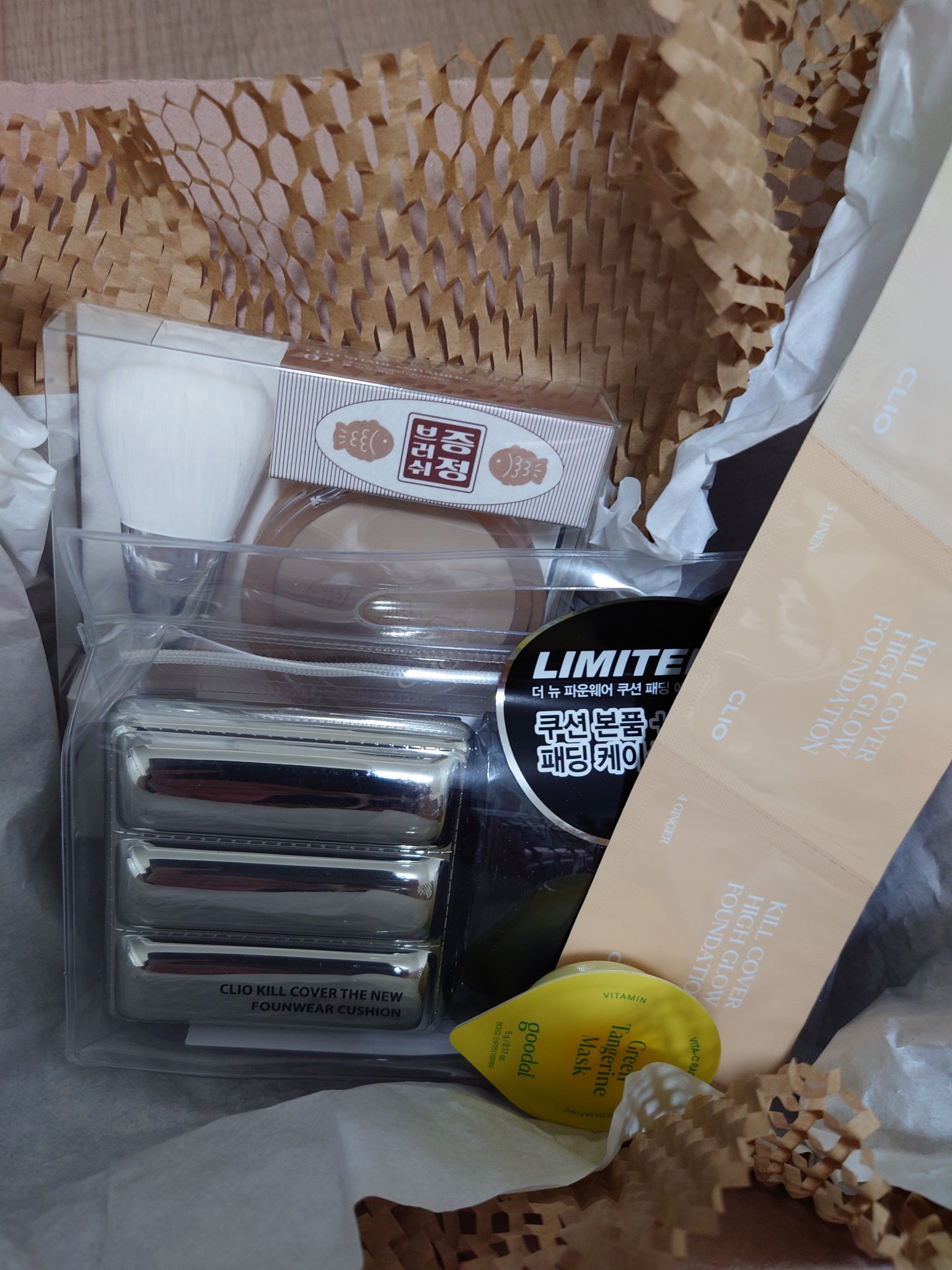 キル カバー ザ ニュー ファンウェア クッション/CLIO/クッションファンデーションを使ったクチコミ（3枚目）