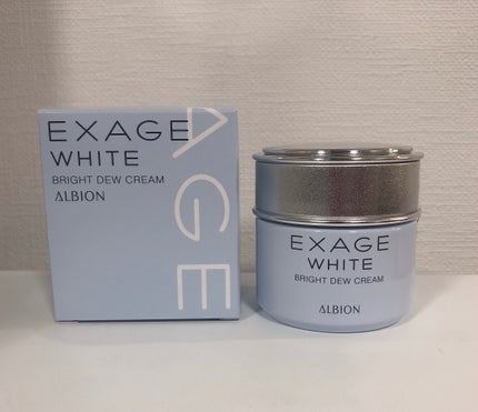 エクサージュホワイト ブライトデュウ クリーム/ALBION/フェイスクリームを使ったクチコミ(1枚目)