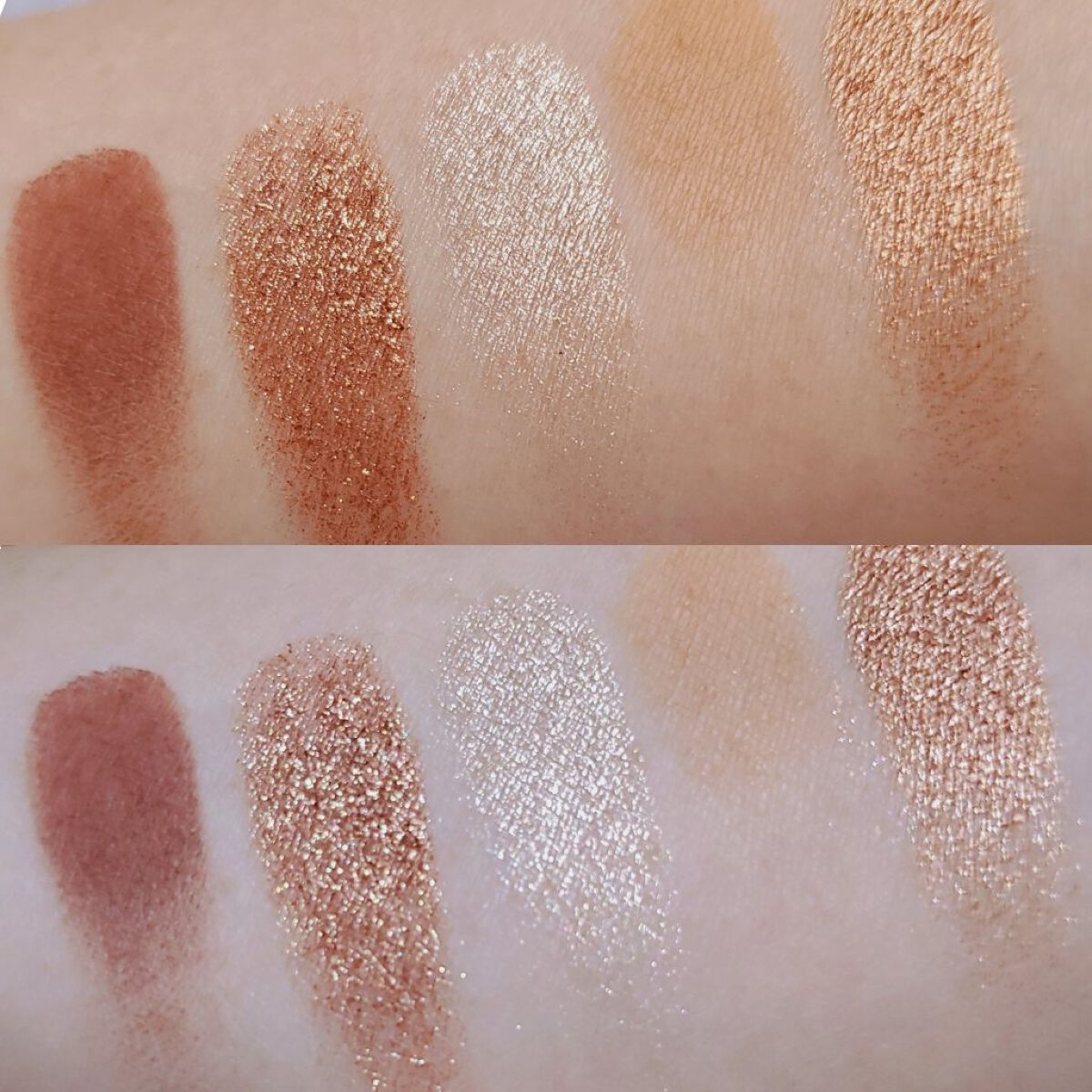 Natasha Denona  ミニヌードパレットのクチコミ「なんて美しい仕上がりなのでしょう…
ヤバくないですか？！

◆Natasha Denona 
.....」（3枚目）