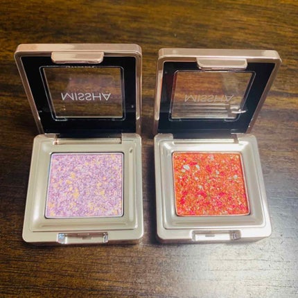 グリッタープリズム シャドウ/MISSHA/グリッターを使ったクチコミ(1枚目)
