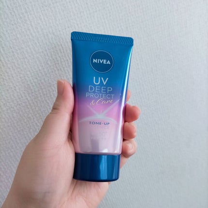 ニベアUV ディープ プロテクト&ケア トーンアップ エッセンス/ニベア/日焼け止めローションを使ったクチコミ(1枚目)