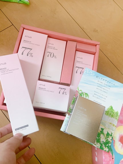 桃77%ナイアシンコンディショニングミルク/Anua/乳液を使ったクチコミ(3枚目)