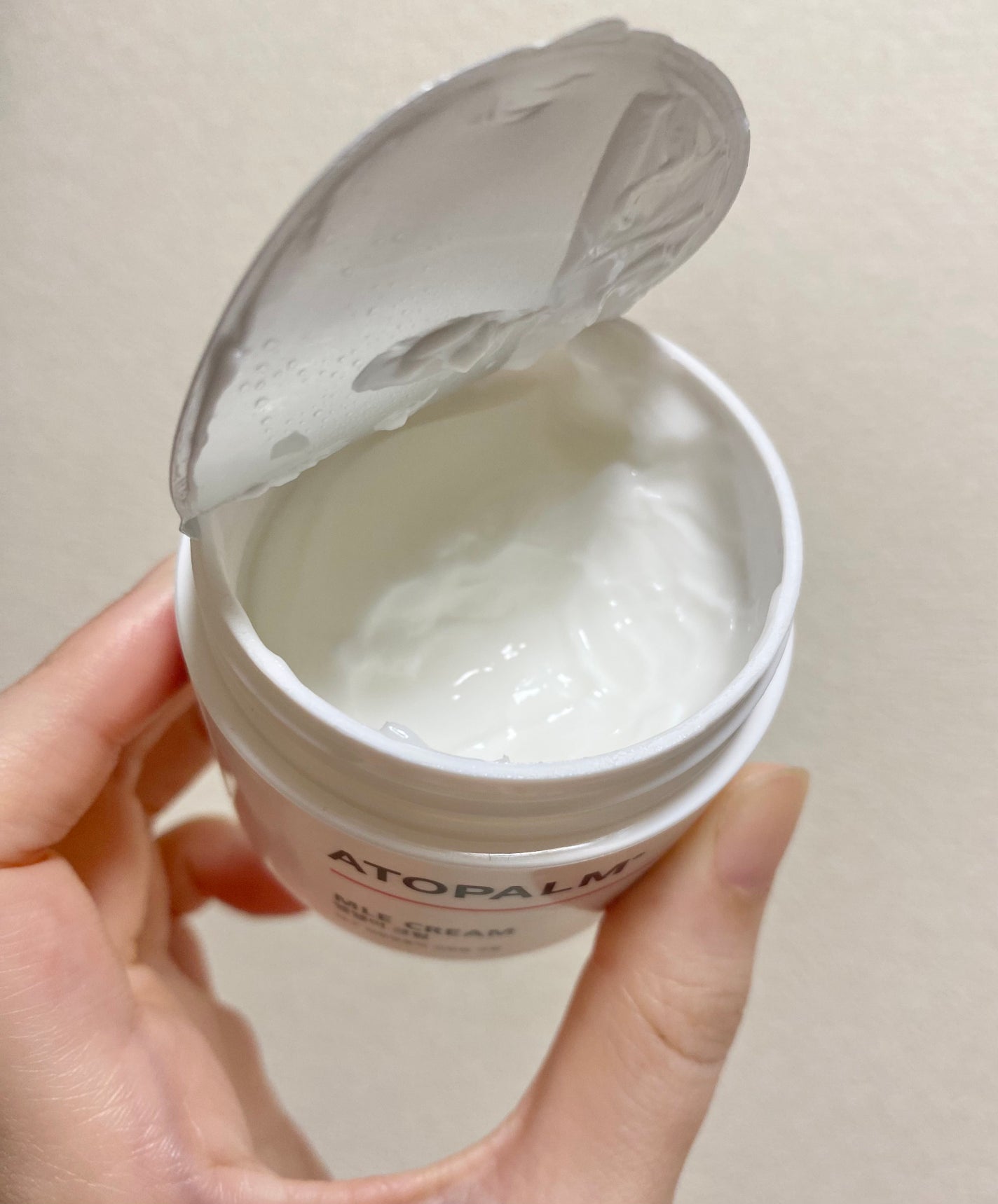 アトパーム MLE クリーム/ATOPALM/フェイスクリームを使ったクチコミ(2枚目)