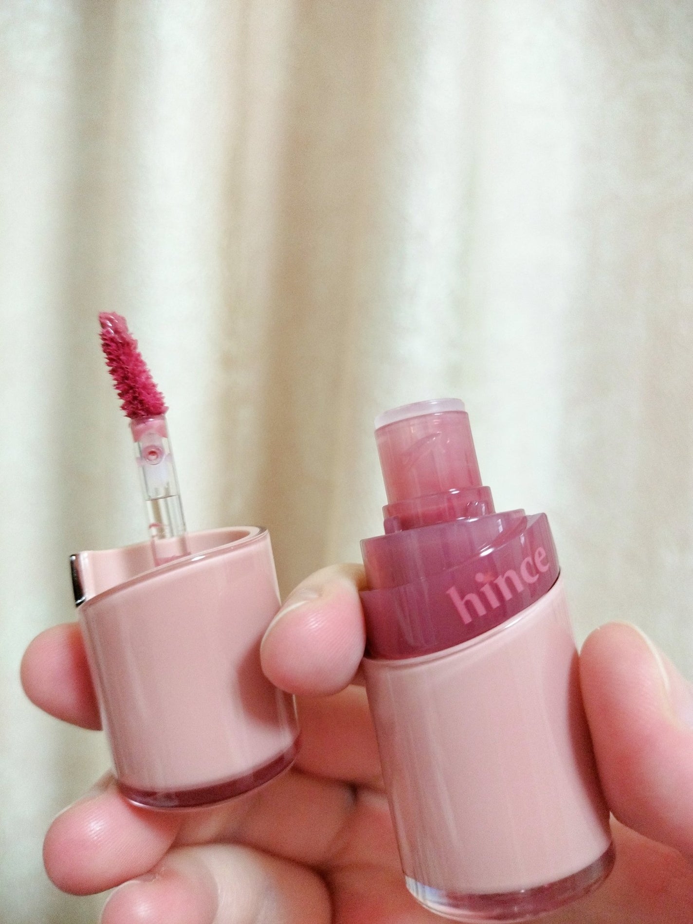 ロウグロウジェルティント/hince/リップティントを使ったクチコミ(2枚目)