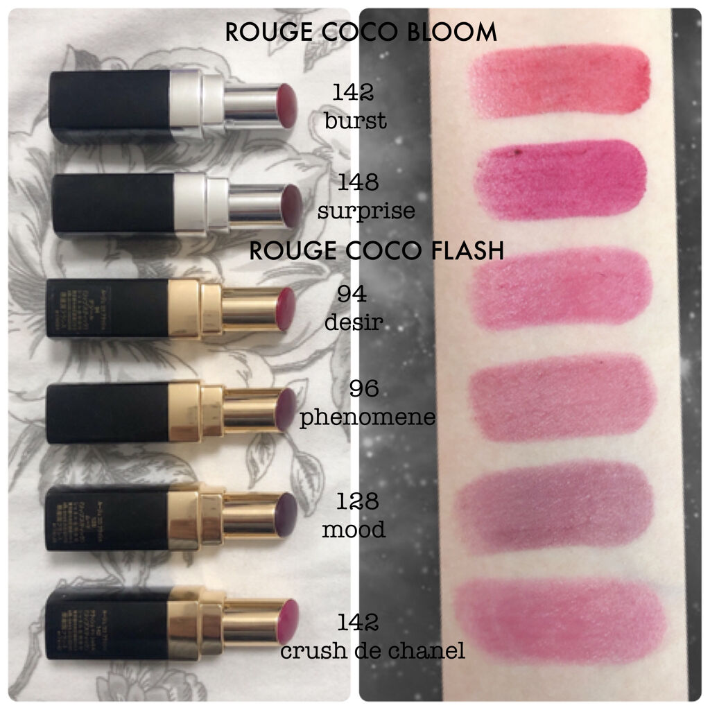 シャネル　ルージュ　ココ　フラッシュ　９４　デジール（新品・限定品） 未使用☆シャネル ルージュ ココ フラッシュ ＃94 ＃212 セット