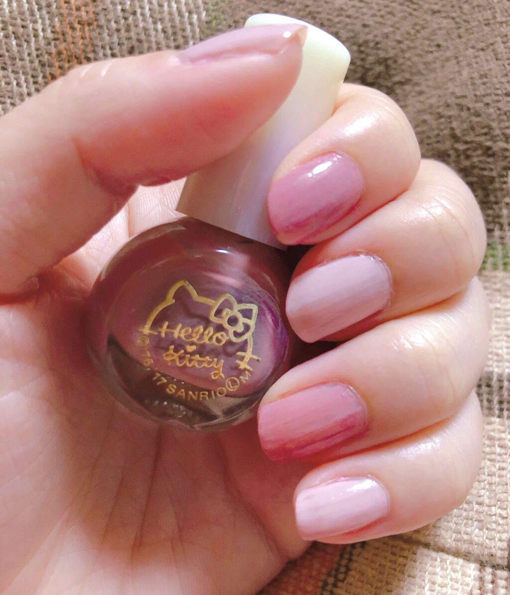 サンリオネイル/DAISO/マニキュアを使ったクチコミ(1枚目)