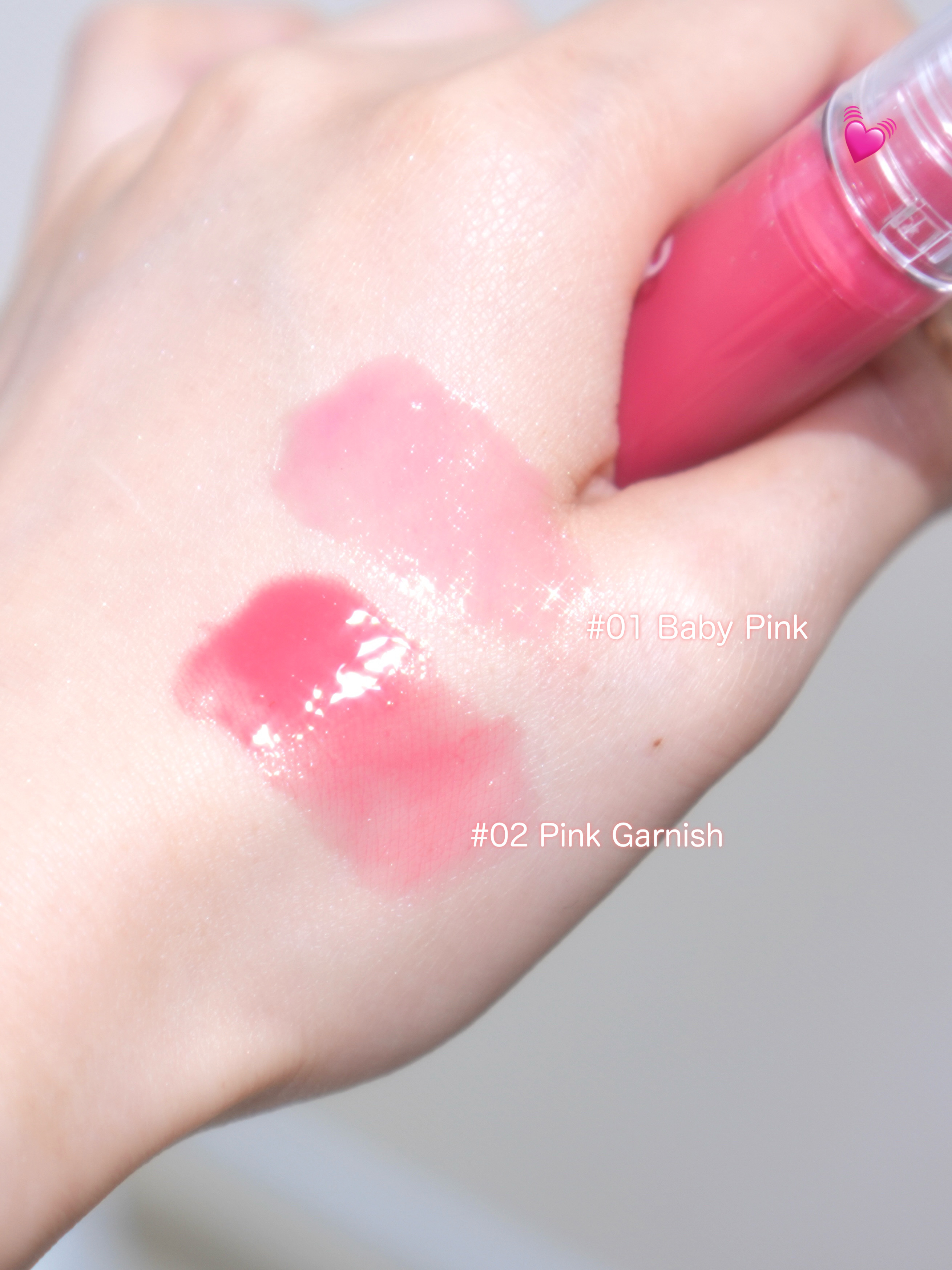 Dew Drop Pink Pairing/moumou/リップグロスを使ったクチコミ（3枚目）