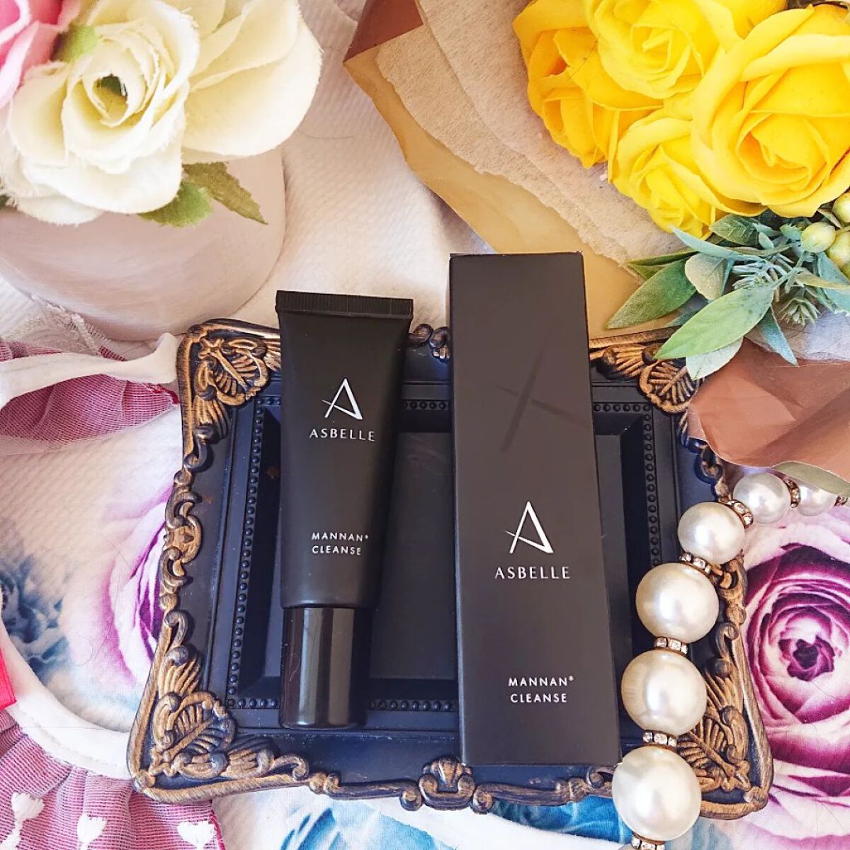 マンナンクレンズクリーム/ASBELLE/ピーリングを使ったクチコミ（1枚目）