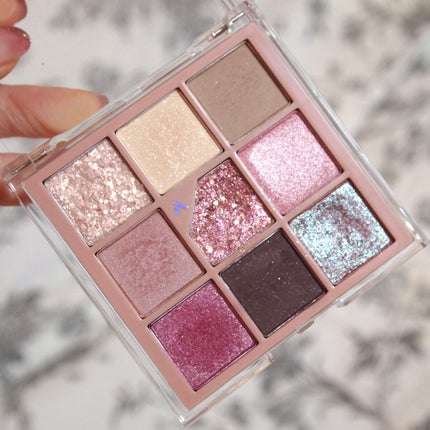 グリッターペディアアイパレット/unleashia/アイシャドウパレットを使ったクチコミ(4枚目)