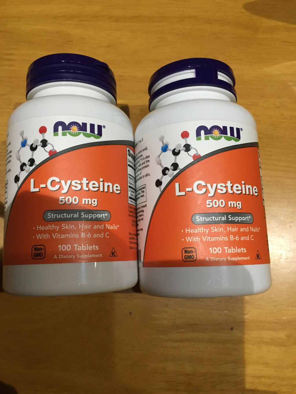 L-システイン/Now Foods/美容サプリメントを使ったクチコミ（1枚目）