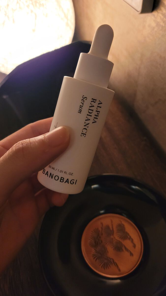 アルファラディアンスグローセラム/BANOBAGI/美容液を使ったクチコミ(1枚目)