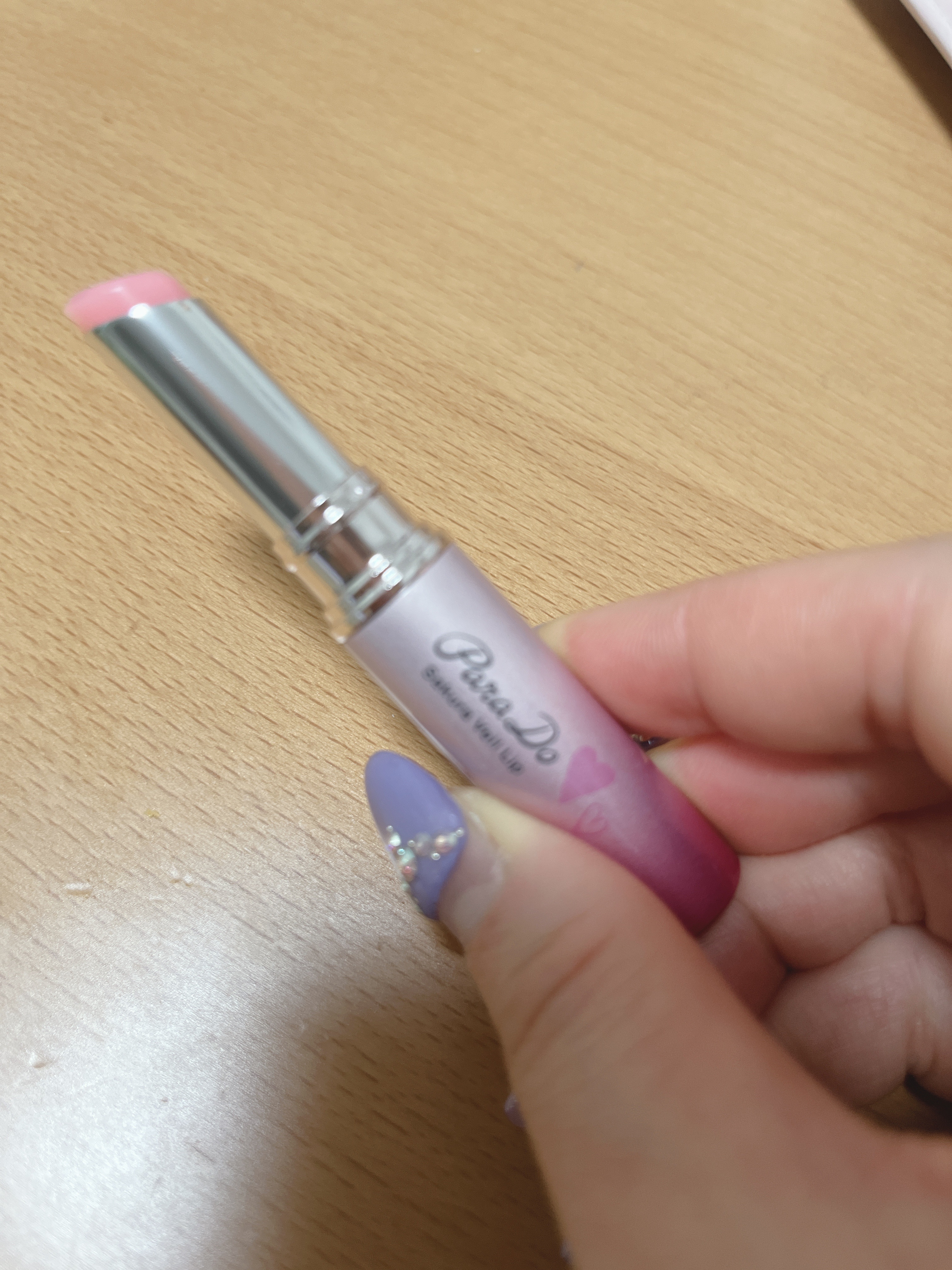 サクラヴェールリップ/パラドゥ/リップクリームを使ったクチコミ（2枚目）