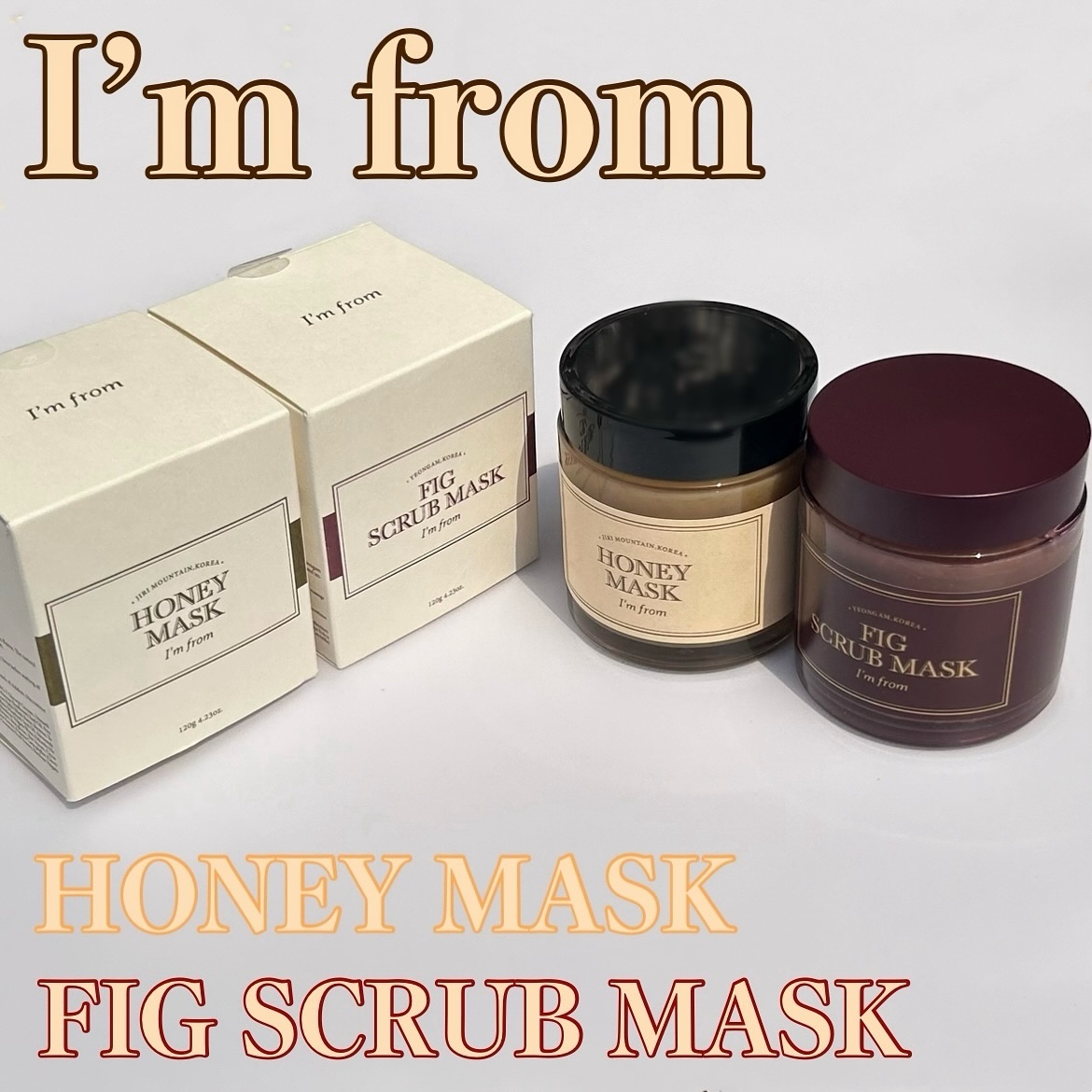 ハニーマスク/I'm from/洗い流すパック・マスクを使ったクチコミ（1枚目）