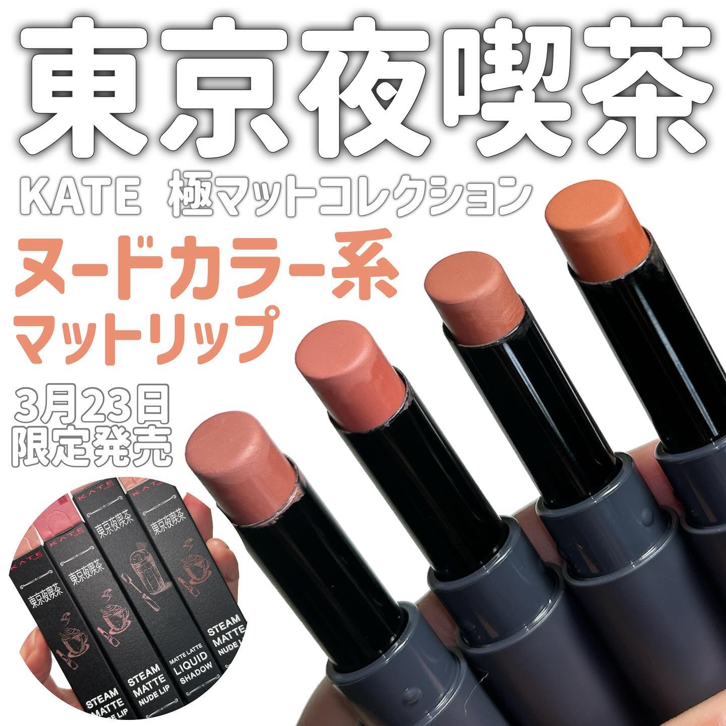 スチームマットヌードリップ/KATE/口紅を使ったクチコミ（1枚目）