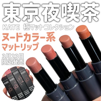 スチームマットヌードリップ/KATE/口紅を使ったクチコミ(1枚目)