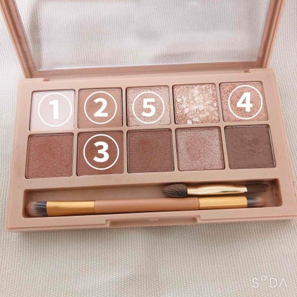 プロ アイ パレット/CLIO/アイシャドウパレットを使ったクチコミ(2枚目)